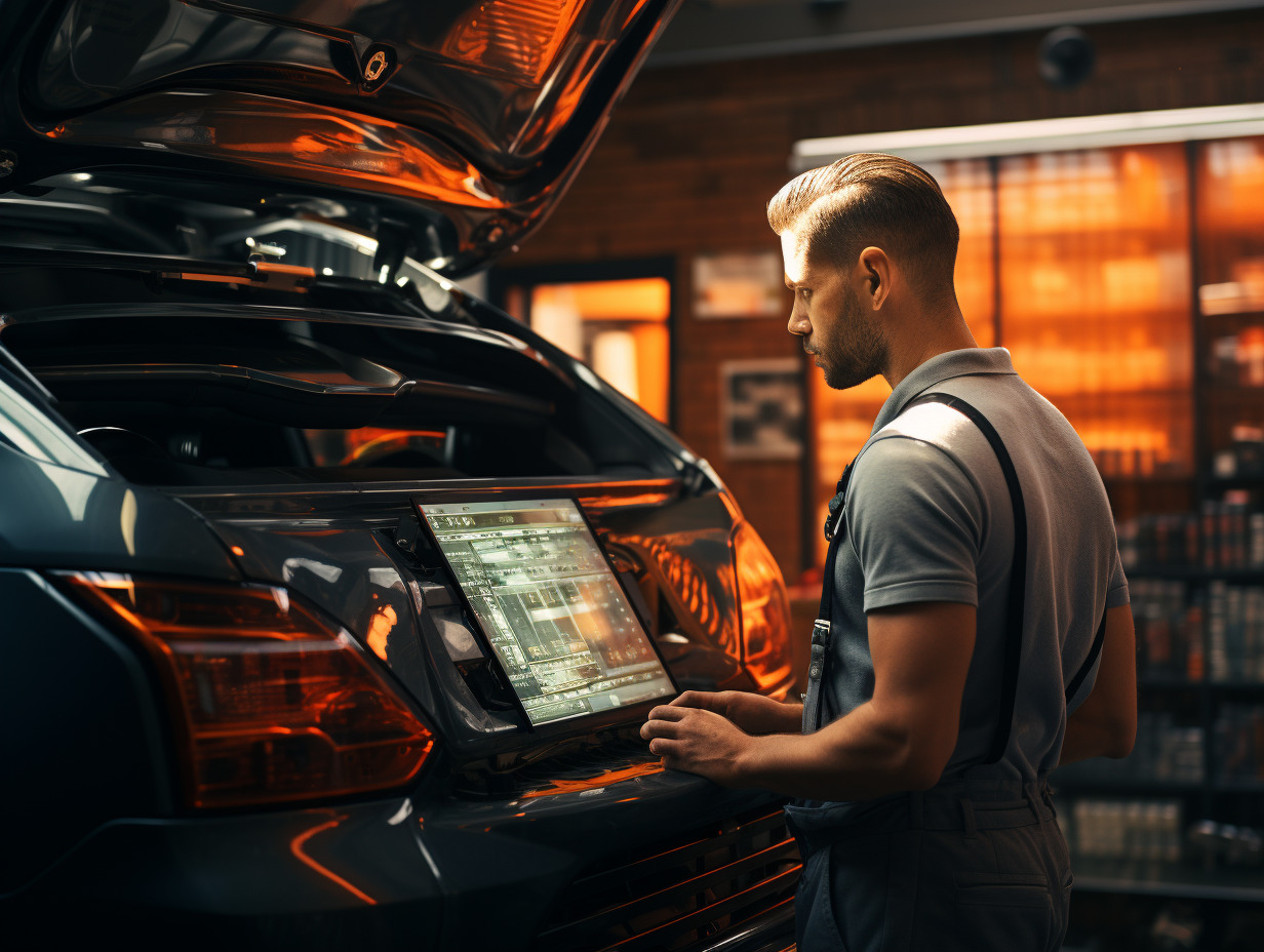 garage automobile