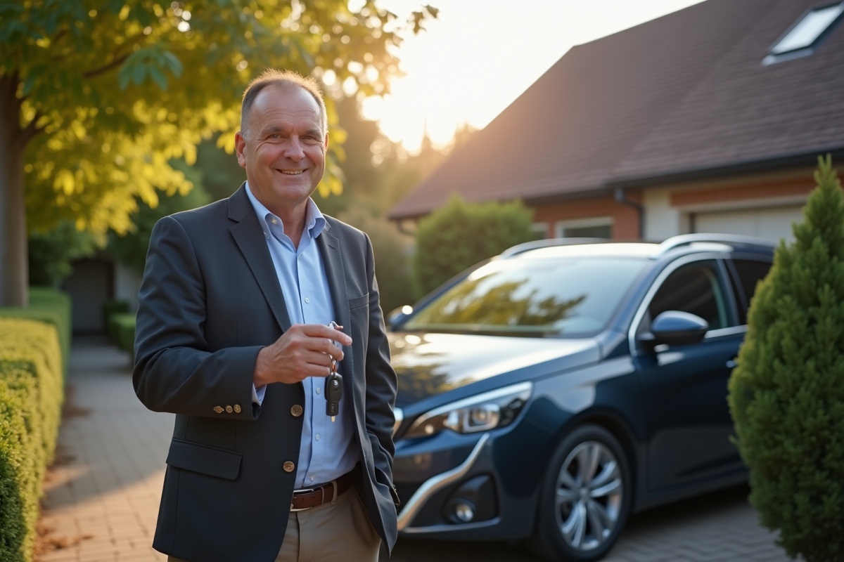 Propriétaire de la Peugeot 408 avec clés en main